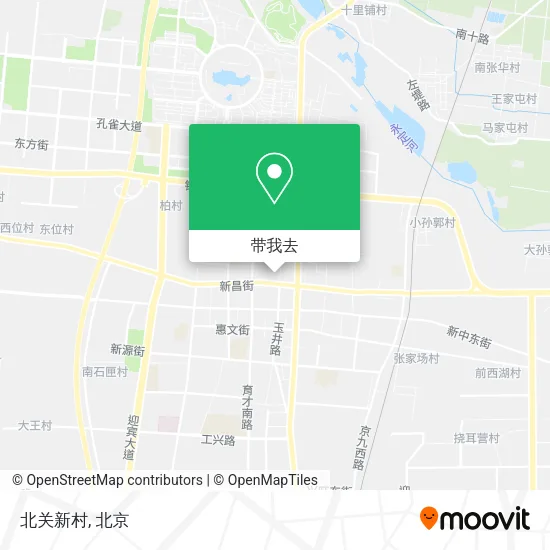 北关新村地图