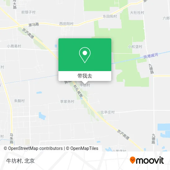 牛坊村地图