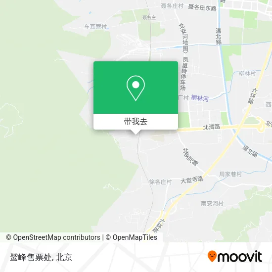 鹫峰售票处地图