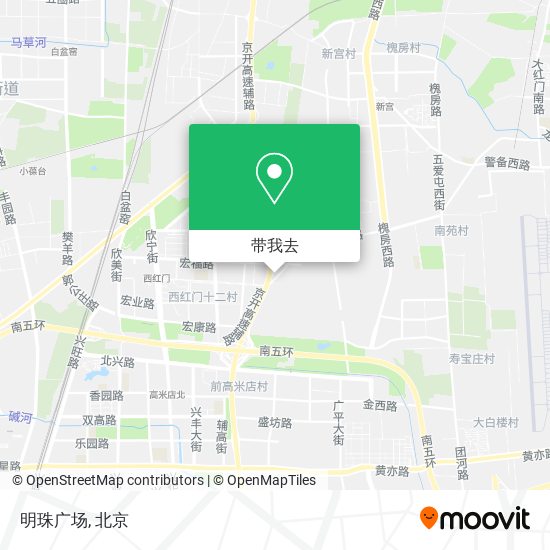 明珠广场地图
