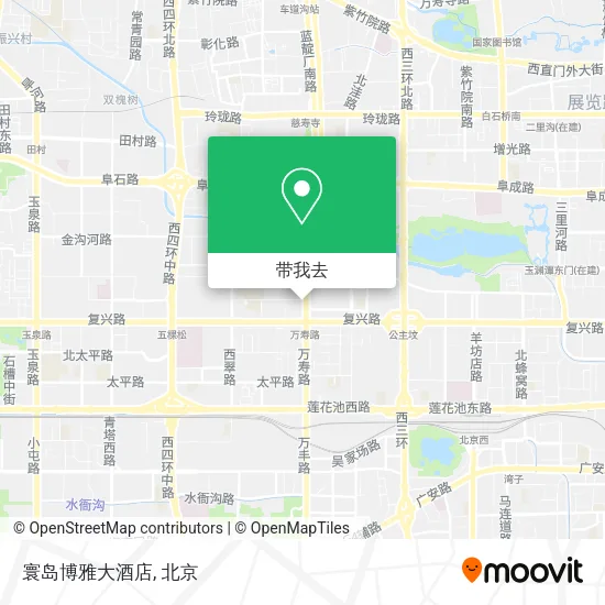 寰岛博雅大酒店地图