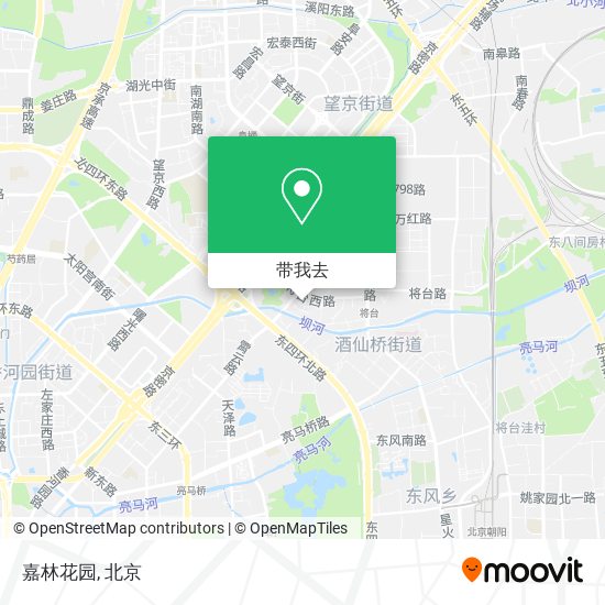 嘉林花园地图