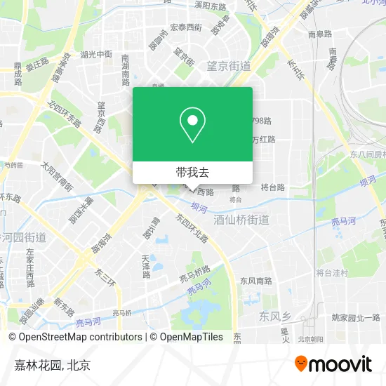 嘉林花园地图