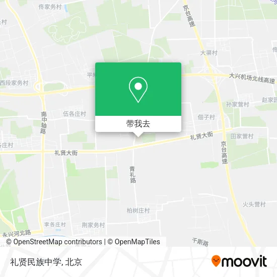 礼贤民族中学地图