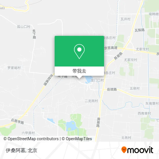 伊桑阿墓地图