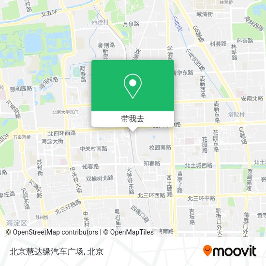 北京慧达缘汽车广场地图