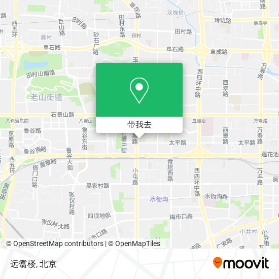 远翥楼地图