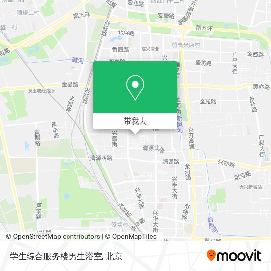 学生综合服务楼男生浴室地图