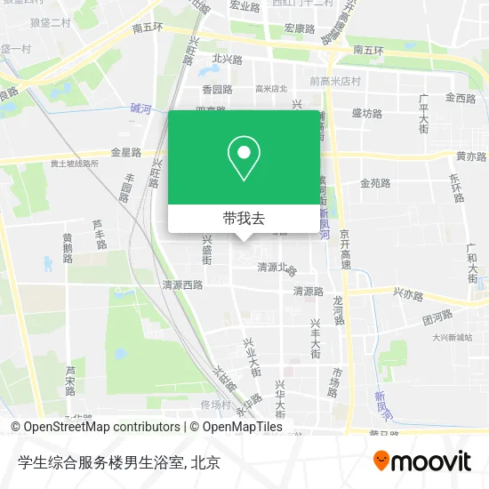 学生综合服务楼男生浴室地图
