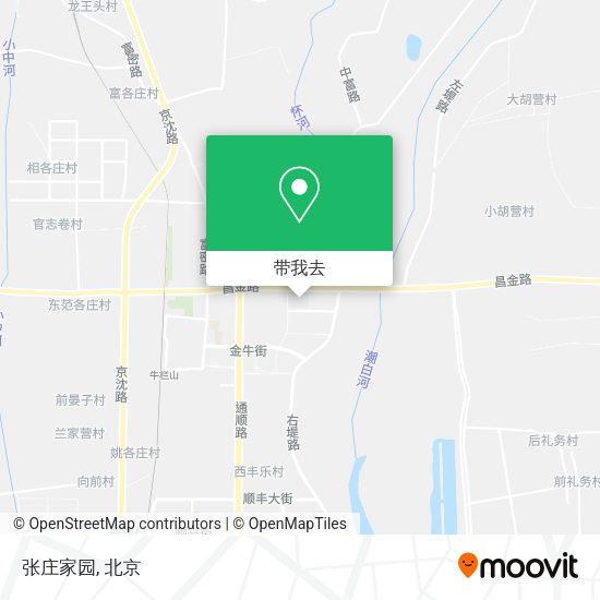 张庄家园地图