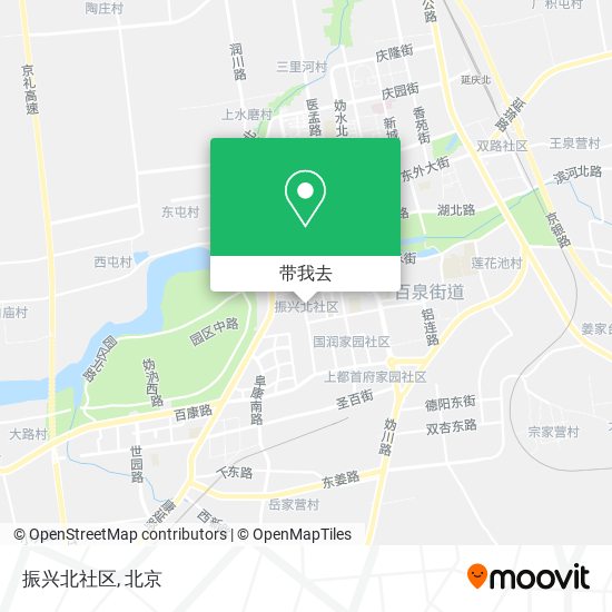 振兴北社区地图