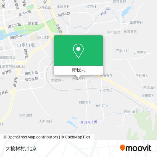大榆树村地图
