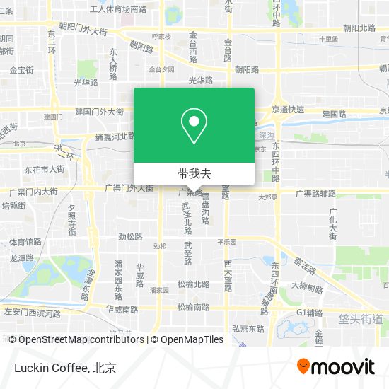 Luckin Coffee地图