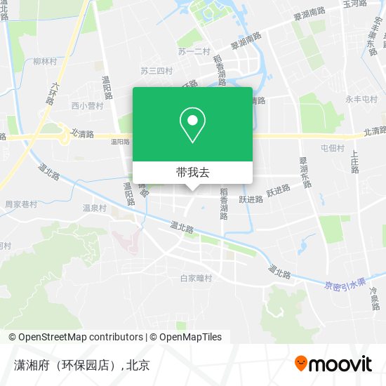 潇湘府（环保园店）地图