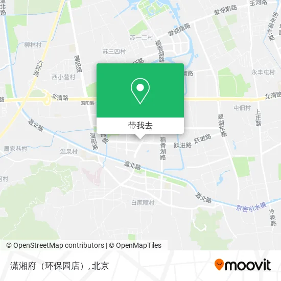 潇湘府（环保园店）地图