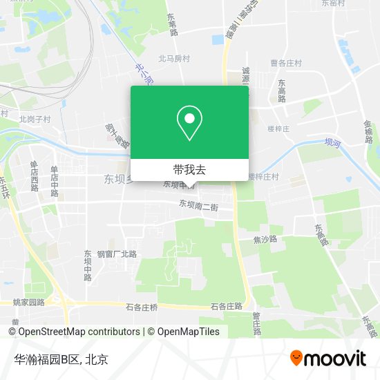 华瀚福园B区地图