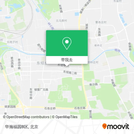 华瀚福园B区地图