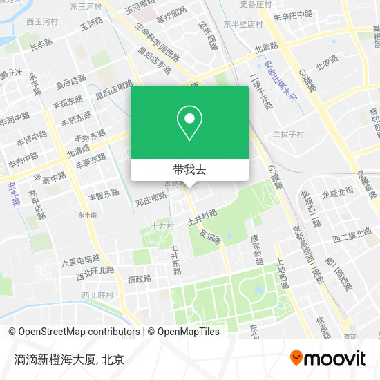 滴滴新橙海大厦地图