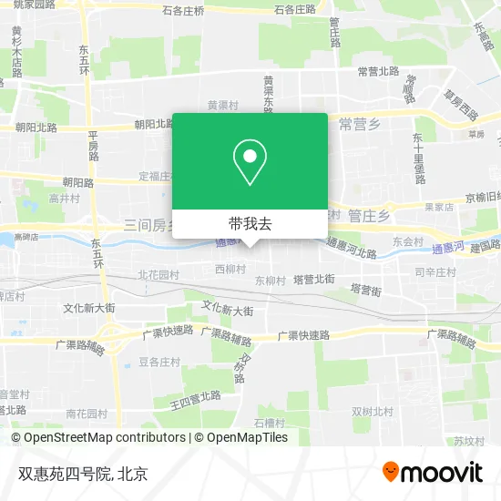 双惠苑四号院地图