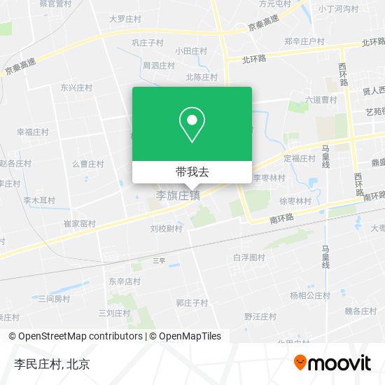 李民庄村地图