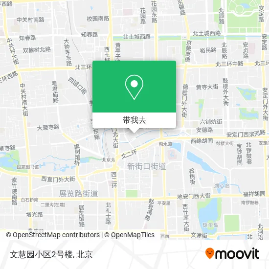 文慧园小区2号楼地图