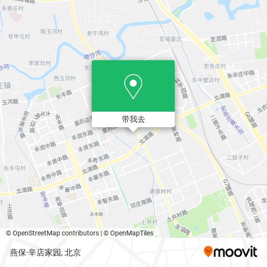 燕保·辛店家园地图
