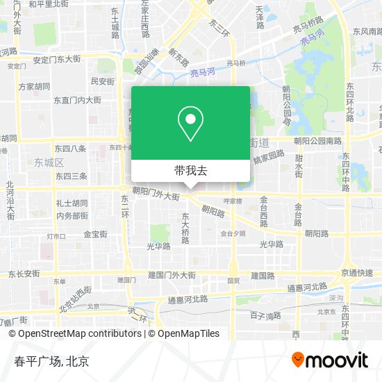 春平广场地图