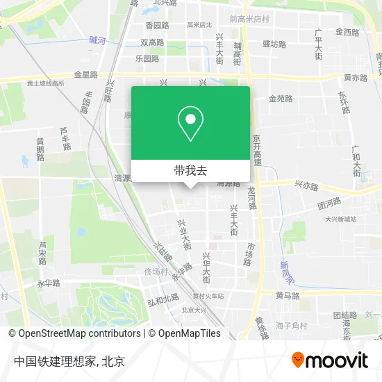 中国铁建理想家地图
