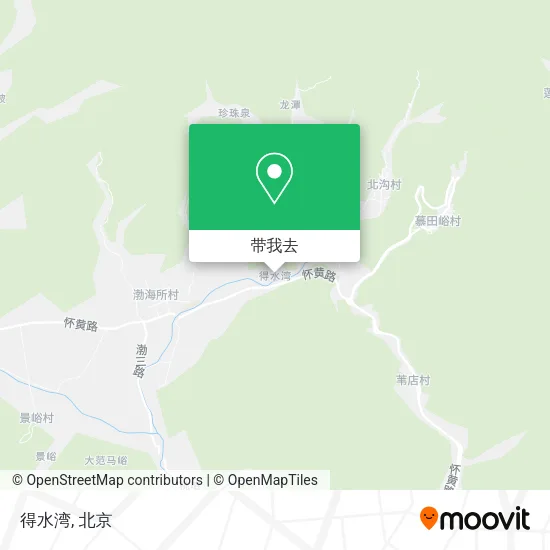 得水湾地图