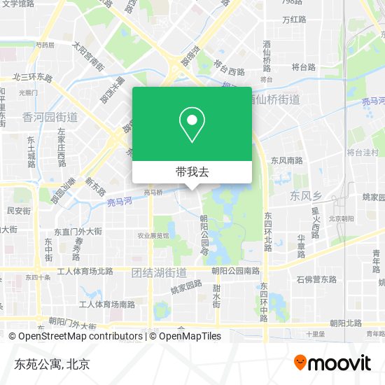 东苑公寓地图