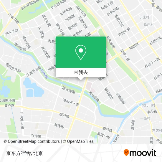 京东方宿舍地图