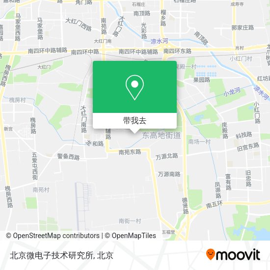 北京微电子技术研究所地图