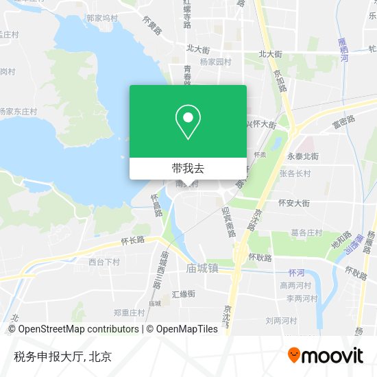 税务申报大厅地图