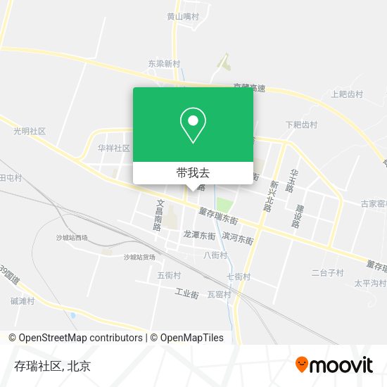 存瑞社区地图