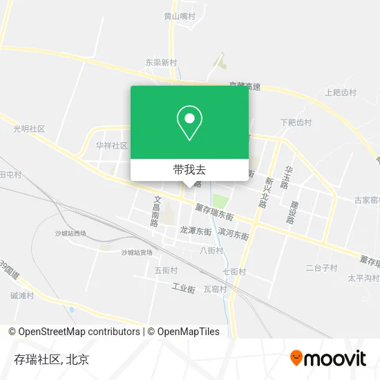 存瑞社区地图