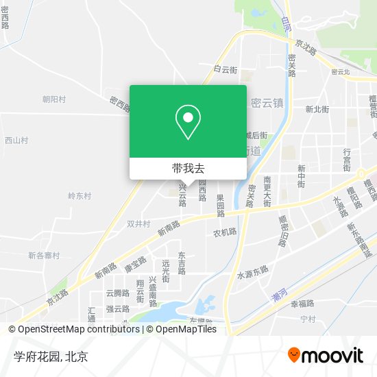 学府花园地图