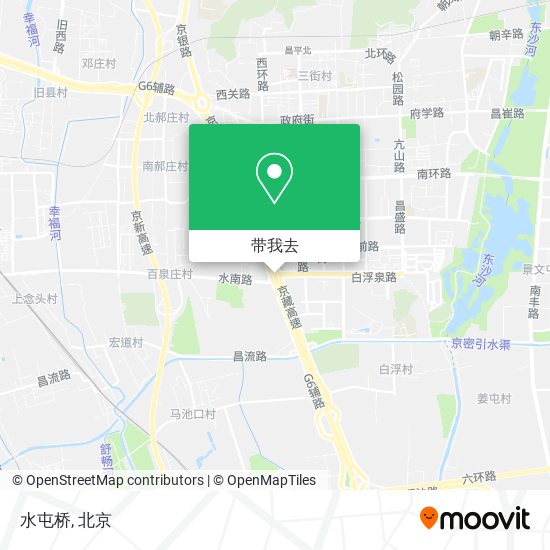 水屯桥地图
