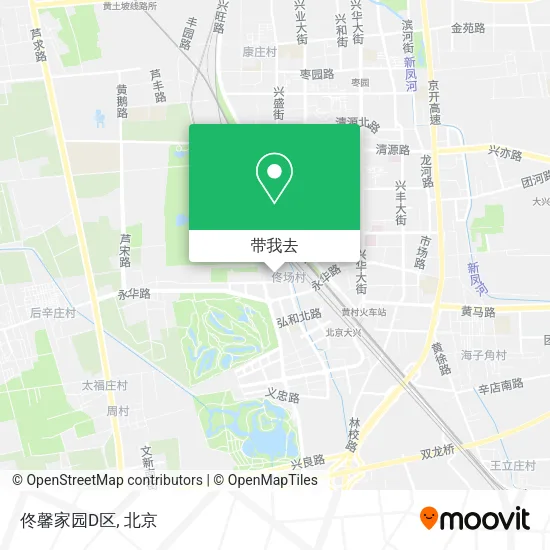 佟馨家园D区地图