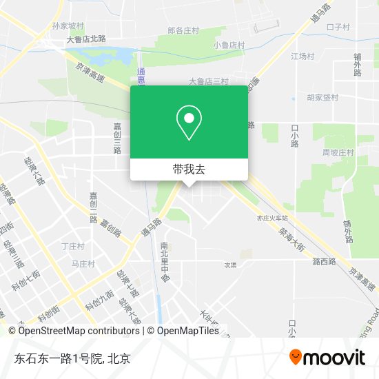 东石东一路1号院地图