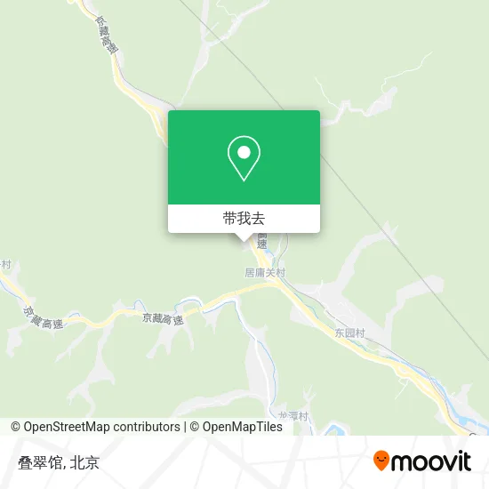 叠翠馆地图