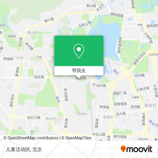 儿童活动区地图