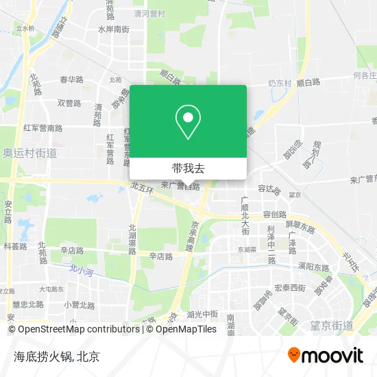 海底捞火锅地图