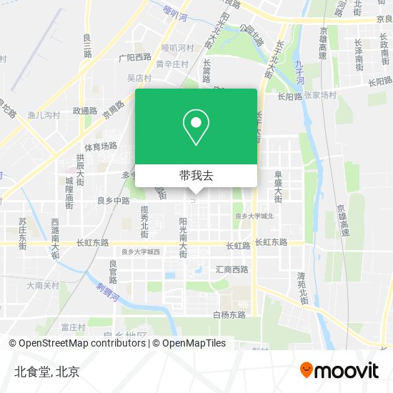 北食堂地图