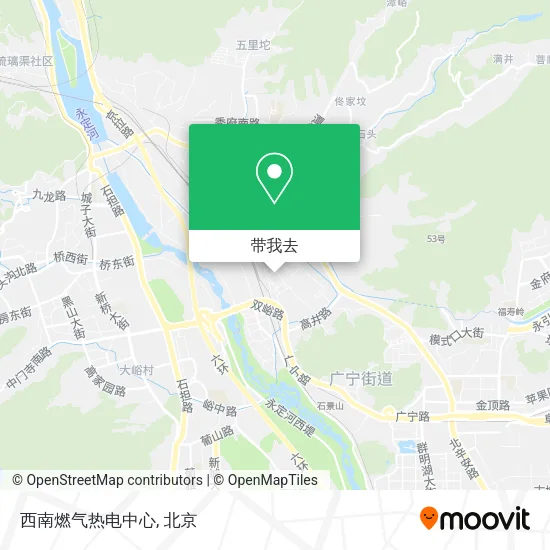 西南燃气热电中心地图