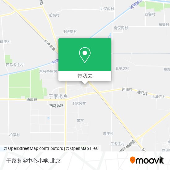 于家务乡中心小学地图
