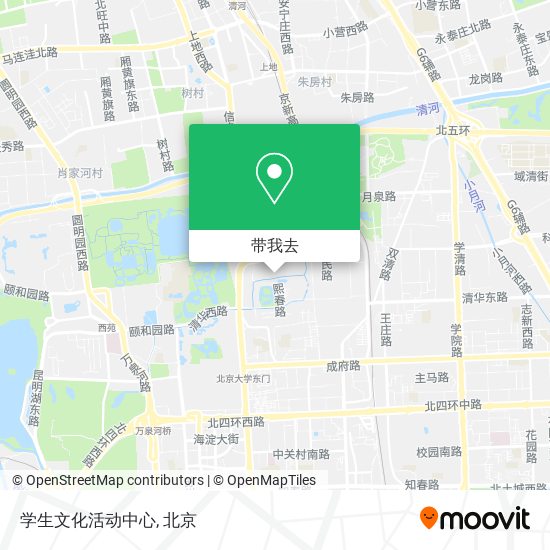 学生文化活动中心地图
