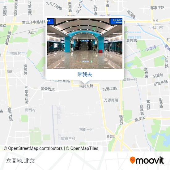 东高地地图