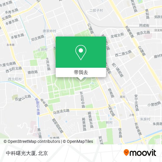中科曙光大厦地图
