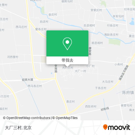 大厂三村地图