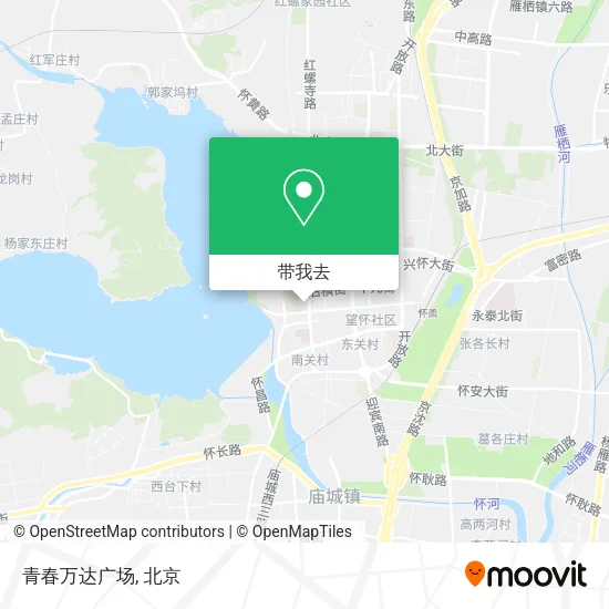青春万达广场地图